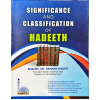1229 SIGNIFICANCE CLASSIFICATION OF HADEETH hypmgy