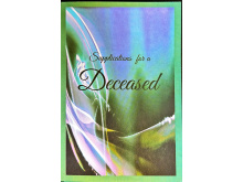 5010011 SUPPLICATIONS FOR A DECEASED 5.00 1.00 5.00 ssol8l