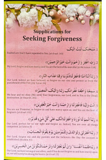 5010100 SUPPLICATIONS FOR SEEKING FORGIVENESS 62.00 1.00 62.00 zg17go